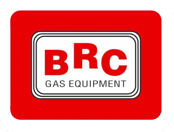 Logo BRC Gas Equipment - producenta komponentów instalacji LPG